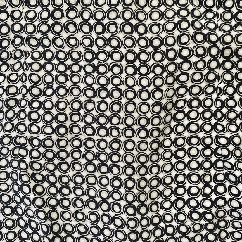 🔔 Dana Buchman Vintage Silk Short-Sleeve Polka-Dot Button Down with Matching Scarf (10)