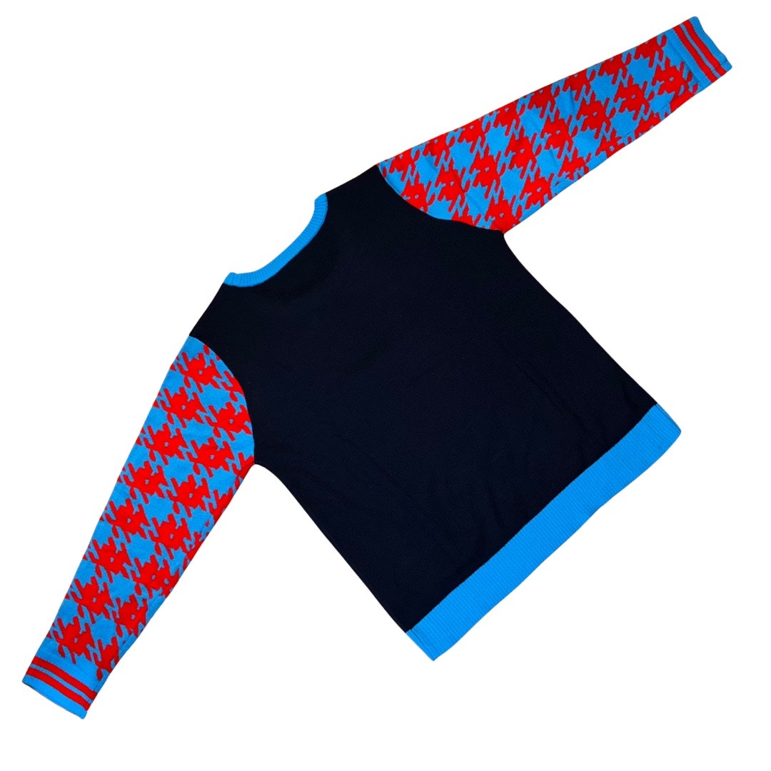Making Spirits Bright Stocking Pocket Rockin Around Unisex Ugly Christmas Sweater (L)