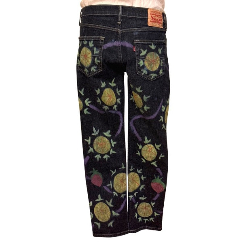 The Fool Jeans | OOAK Hand-painted (34x30)