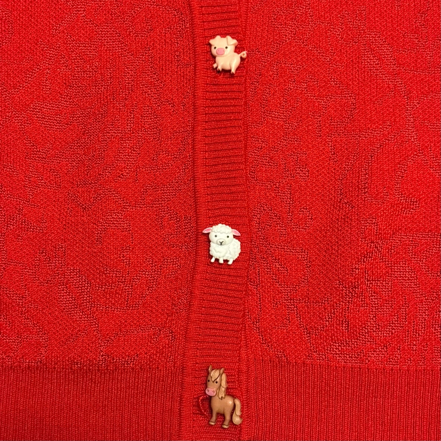 Barnyard Cardigan | Upcycled OOAK (M)