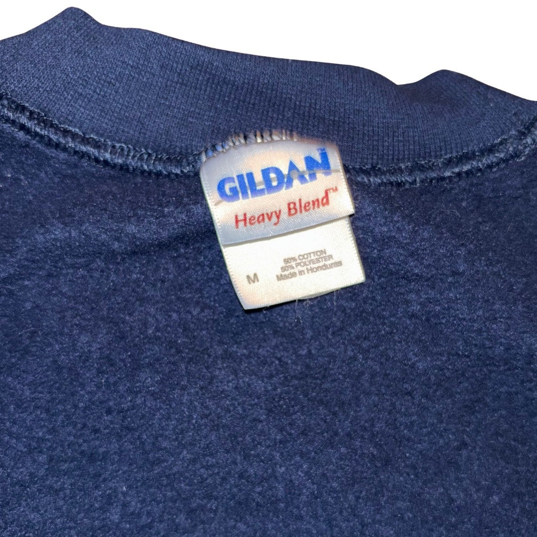 Vintage Embroidered Navy Blue Hilton Head Island South Carolina Unisex Crewneck Sweater (M)