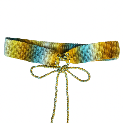 Crochet Vintage-Inspired Belt 1X-3X