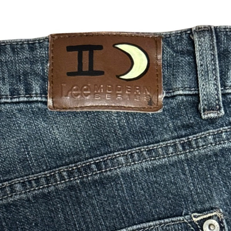Two of Swords Jeans | OOAK Handpainted (33 x 30)
