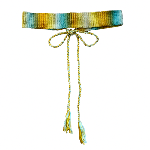 Crochet Vintage-Inspired Belt 1X-3X
