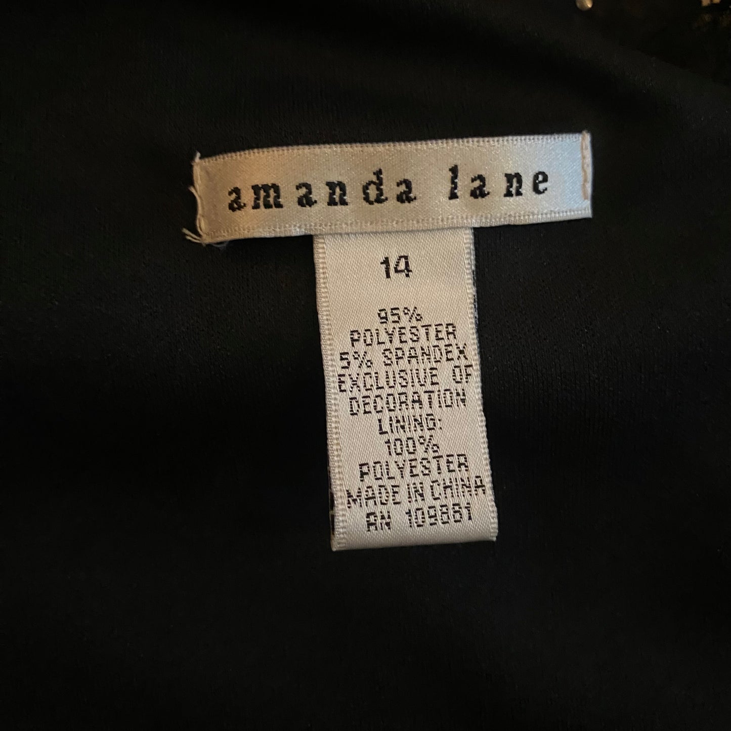 NWT Black & Silver Sequin Ruffle Cocktail Dress  (14)