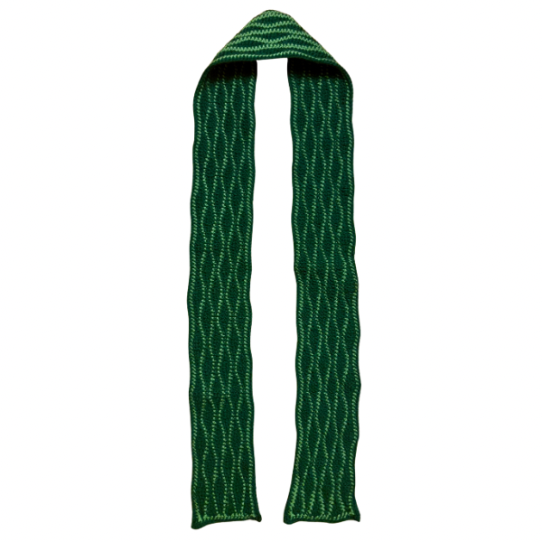 Wavy Daze Multicolor Wavy Crochet Scarf | Made by Maya