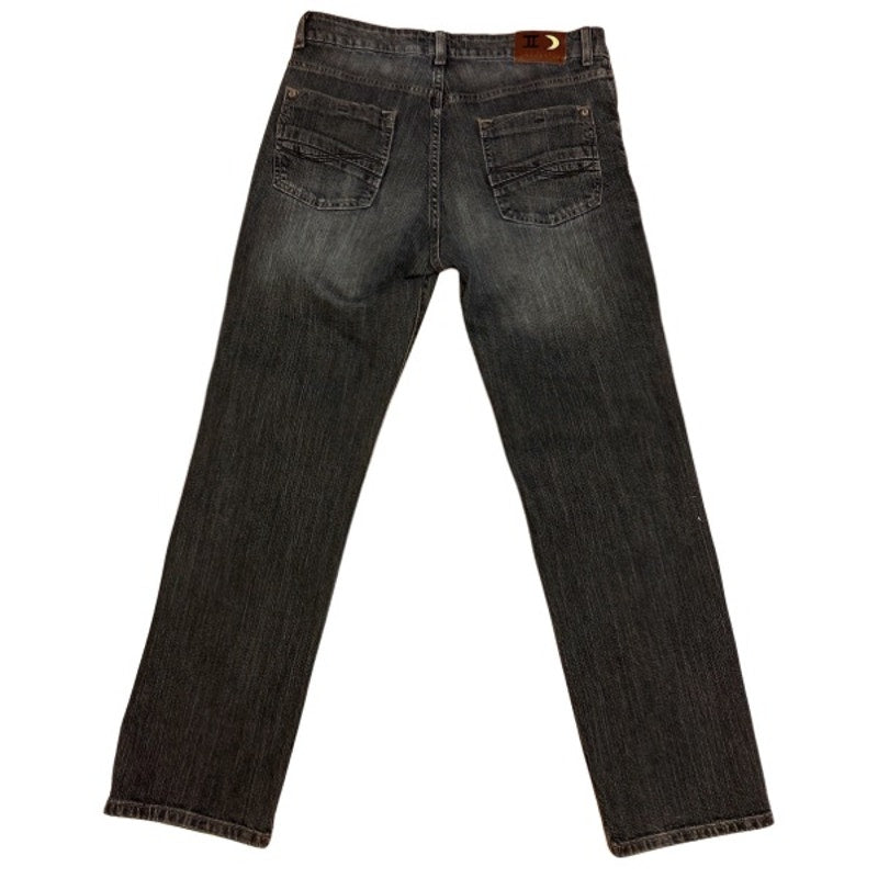Two of Swords Jeans | OOAK Handpainted (33 x 30)
