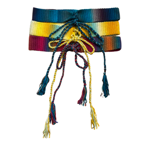 Crochet Vintage-Inspired Belt 1X-3X