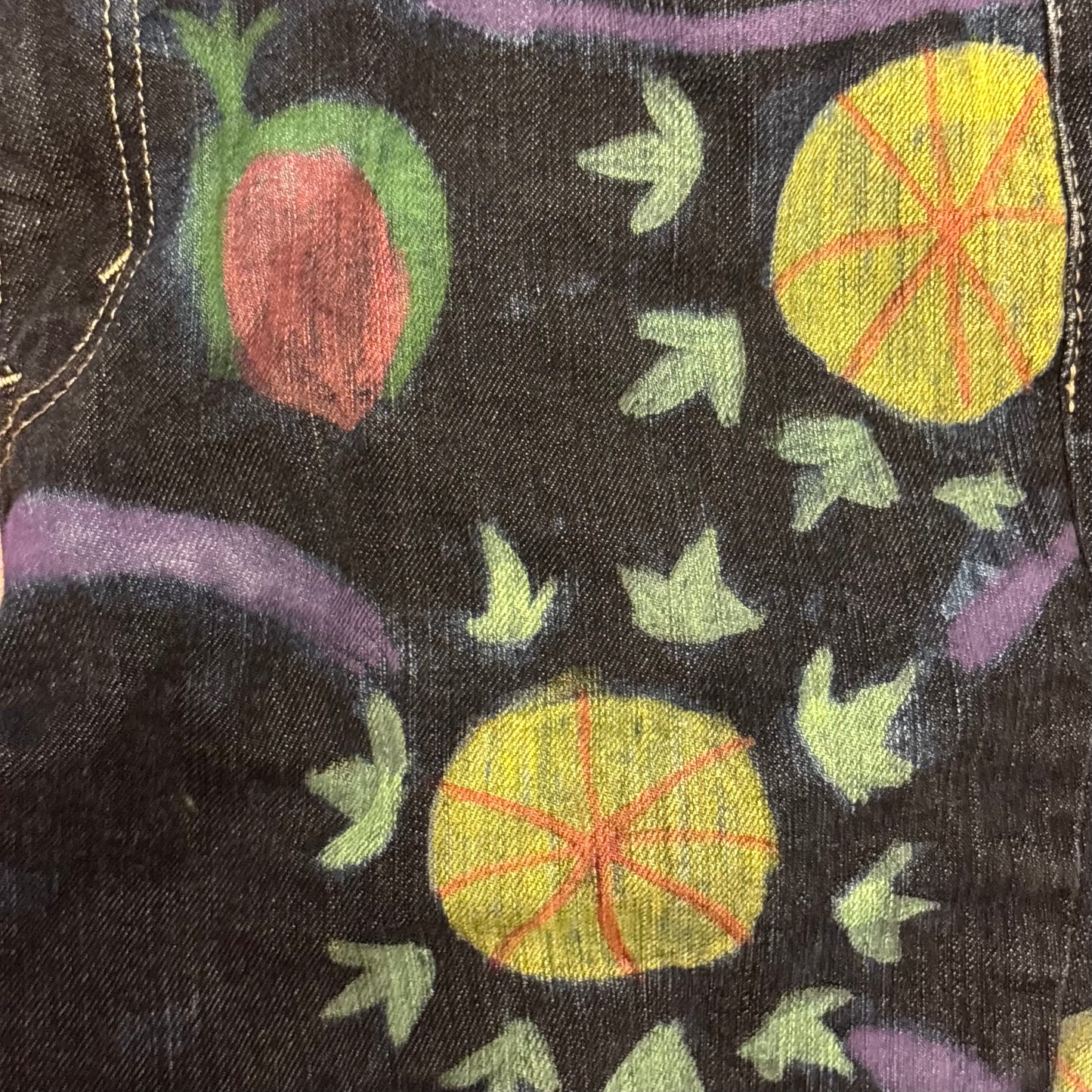 The Fool Jeans | OOAK Hand-painted (34x30)