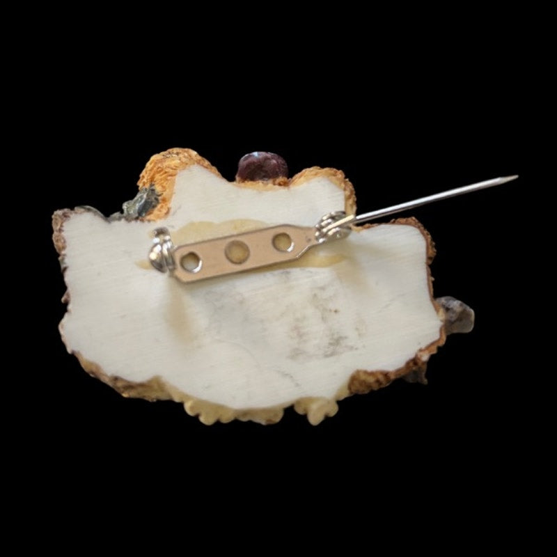 Vintage Victorian Terrier Puppies Brooch