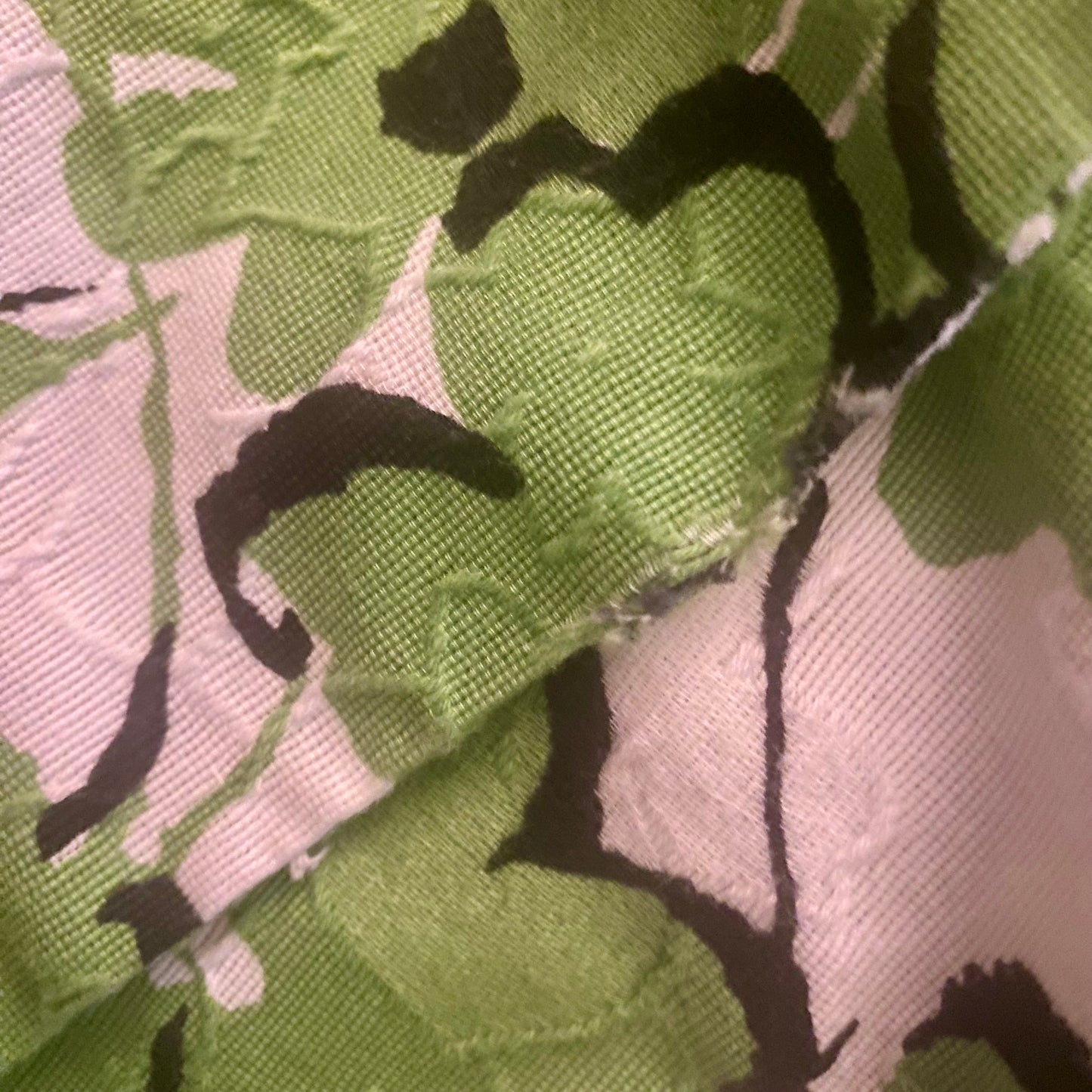 Mod Cotton Green Floral Print Jacket (18 W)
