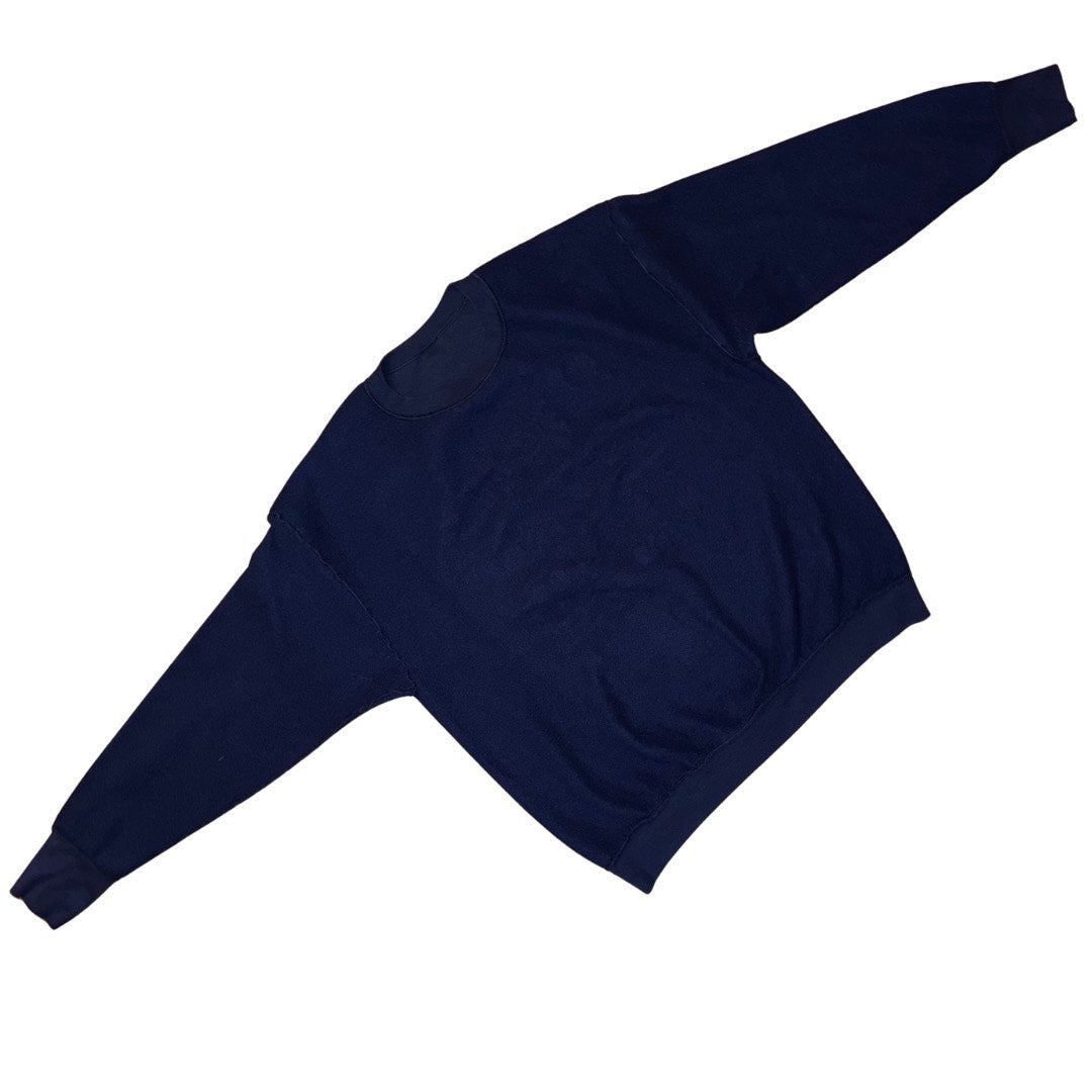 1990’s Vintage Navy Blue “Babysitters are Special” Crewneck Sweater (L)