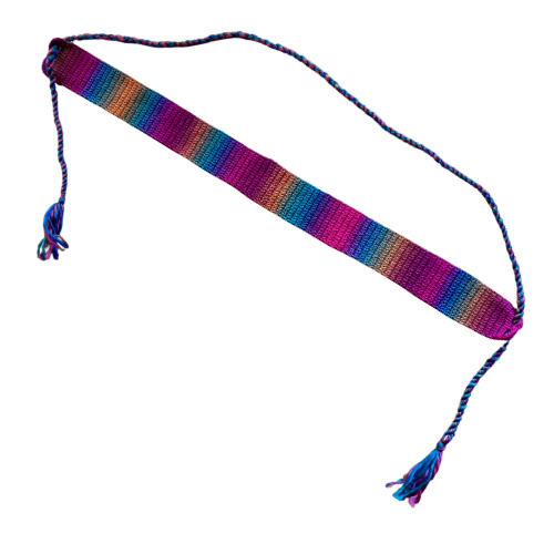Crochet Vintage-Inspired Belt 1X-3X