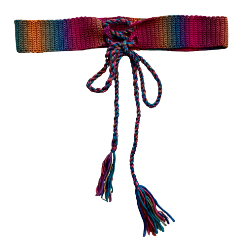 Crochet Vintage-Inspired Belt 1X-3X