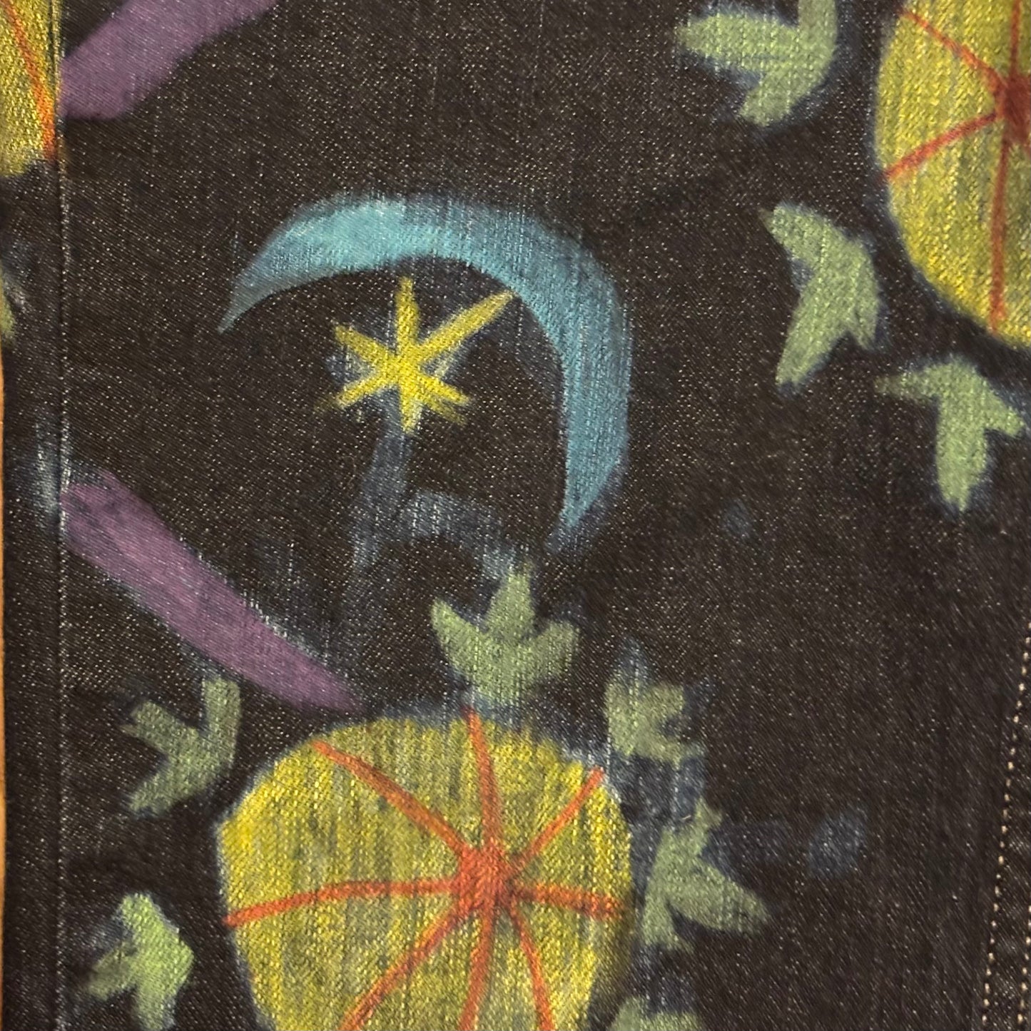 The Fool Jeans | OOAK Hand-painted (34x30)