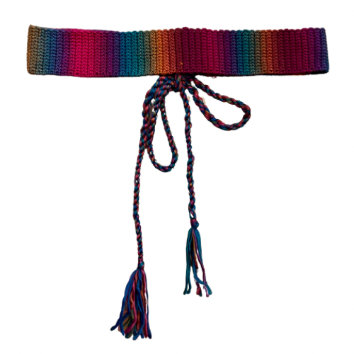 Crochet Vintage-Inspired Belt 1X-3X