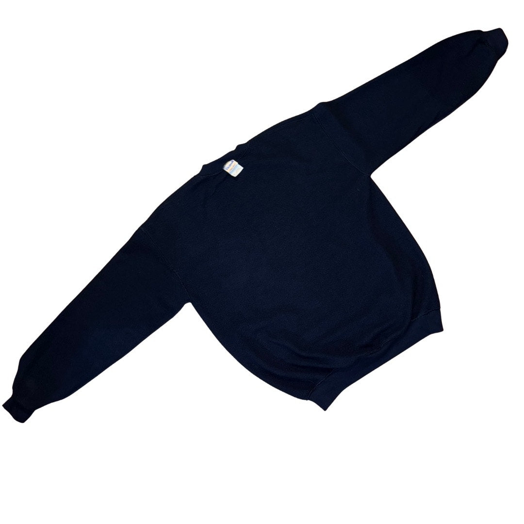 Vintage Embroidered Navy Blue Hilton Head Island South Carolina Unisex Crewneck Sweater (M)