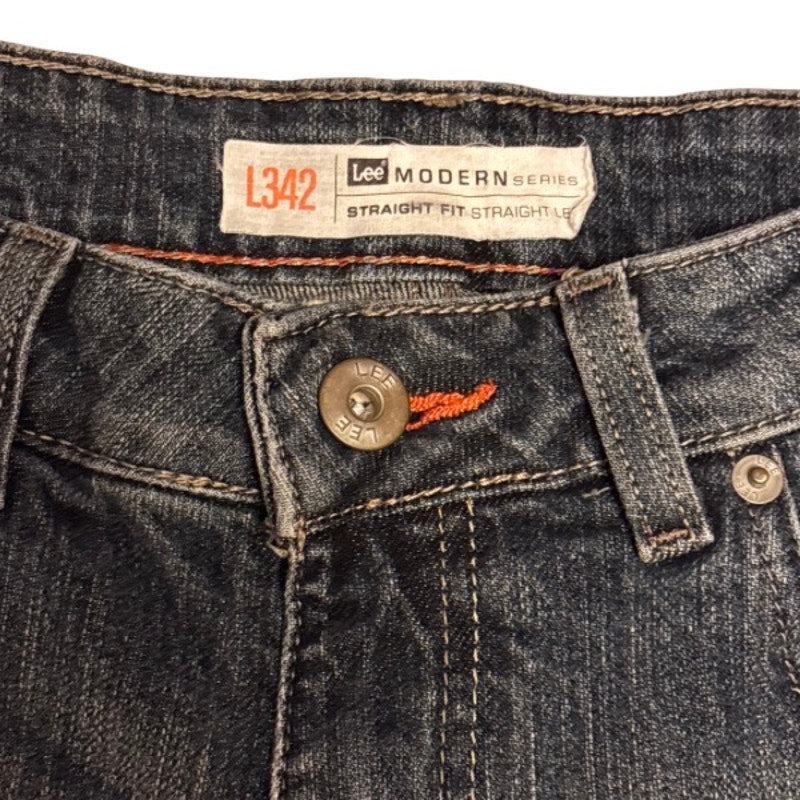Two of Swords Jeans | OOAK Handpainted (33 x 30)