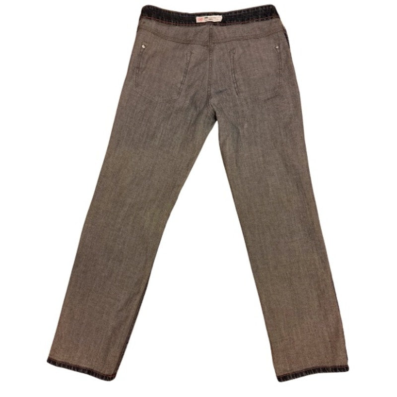 Two of Swords Jeans | OOAK Handpainted (33 x 30)
