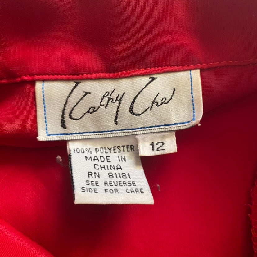 🔔 Maraschino Cherry Red Midi Dress (12)