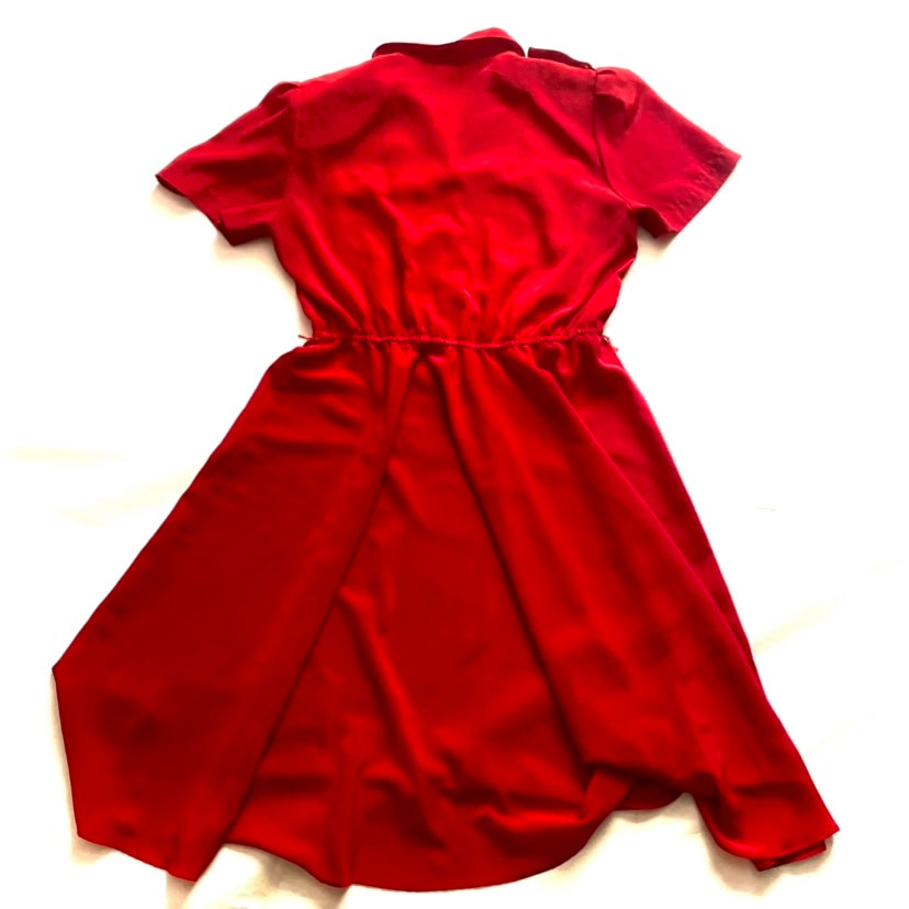🔔 Maraschino Cherry Red Midi Dress (12)